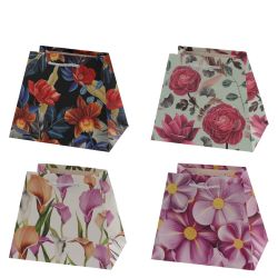 GAEM Пакет подарочный M (бумага 210г/м2, блок микс 12шт), L21 W14 H17,5 см, 4в.