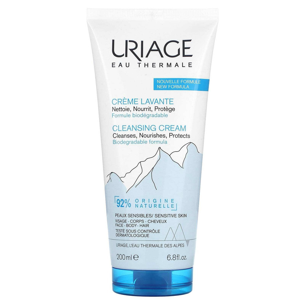 Uriage, очищающий крем, 200 мл (6,8 жидк. унции)