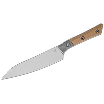 Нож кухонный Microtech Utility Knife 3400B-10CE  с клинком из стали M390MK, рукоять G-10/титан