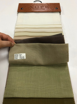 Тюль однотонная под лен Nope арт. Brad