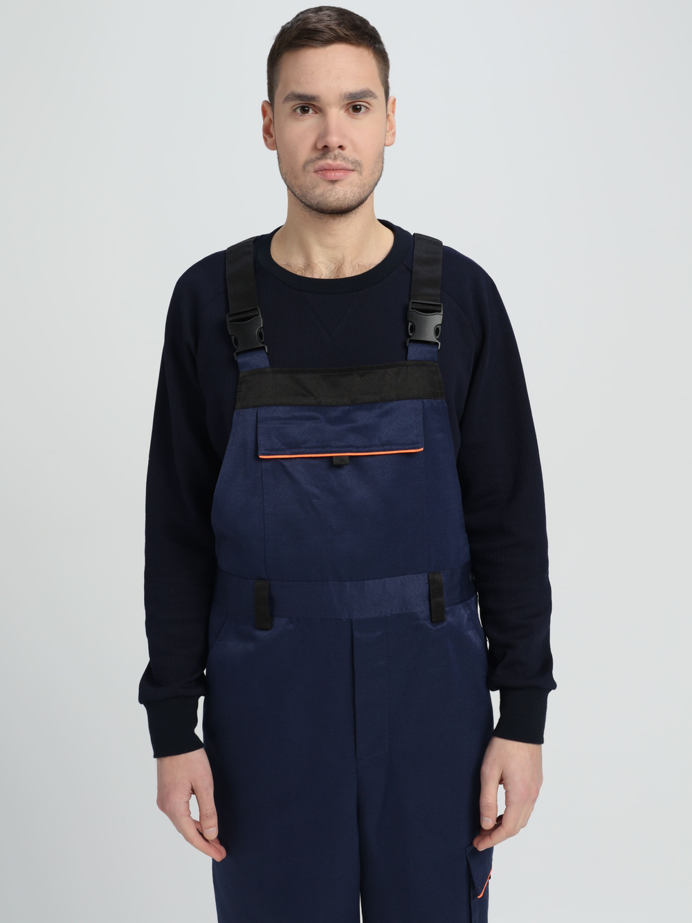 Костюм Практичный-2 СОП CH (тк.Смесовая,210) п/к, т.синий/черный