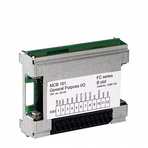 Плата расширения входов/выходов VLT® General Purpose I/O MCB 101,unctd