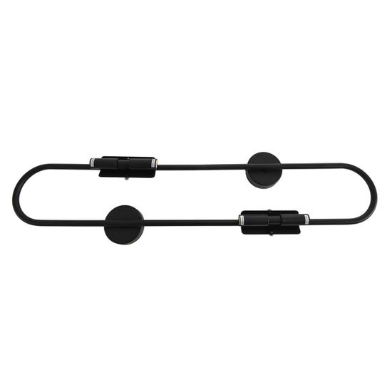 6561/4W SUSPENTIONI LN26 черный/прозрачный, металл/стекло Бра G9 4*20W 220V TORONTO