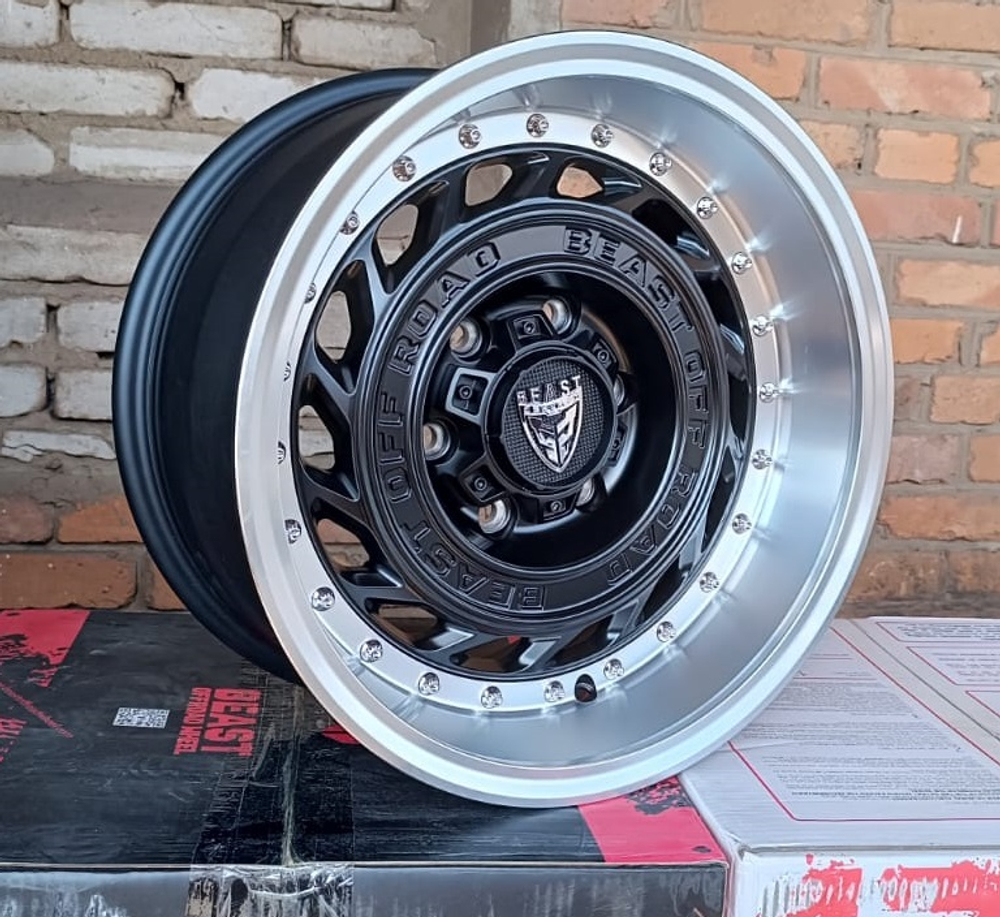 Диски колёсные Tank300  R17 8,5 9705 Matte black Machine leap BEAST
