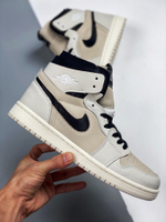 AIR JORDAN 1 HIGH ZOOM SUMMIT WHITE/BLACK/SAIL/LIGHT OREWOOD BROWN