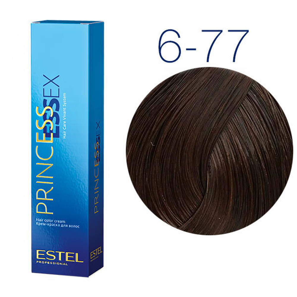 ESTEL PROFESSIONAL 6/77 Тёмно-русый коричневый интенсивный Estel Princess Essex 60 мл