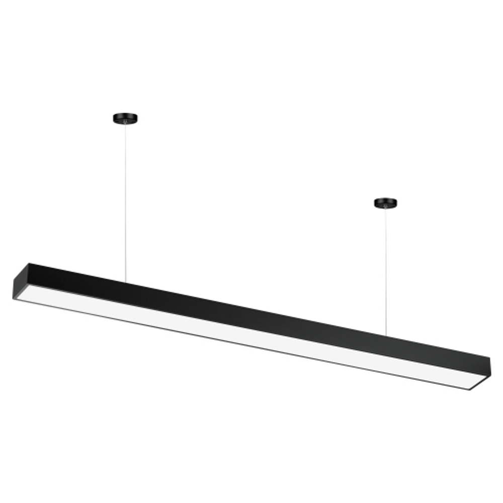 Светильник LED ЭРА Geometria SPO-115-B-40K-036 Block 36Вт 4000K 3200Лм IP40 1200*100*40 черный подвесной драйвер внутри