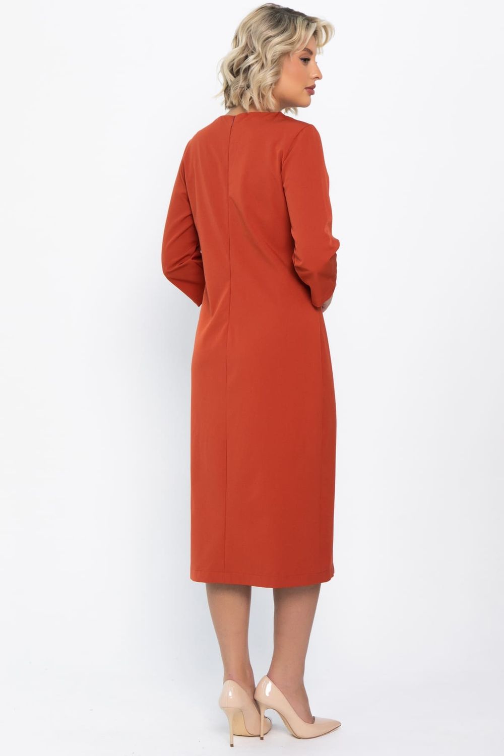 Платье Твоё настроение (оранжевое) П14813-43М LT Collection