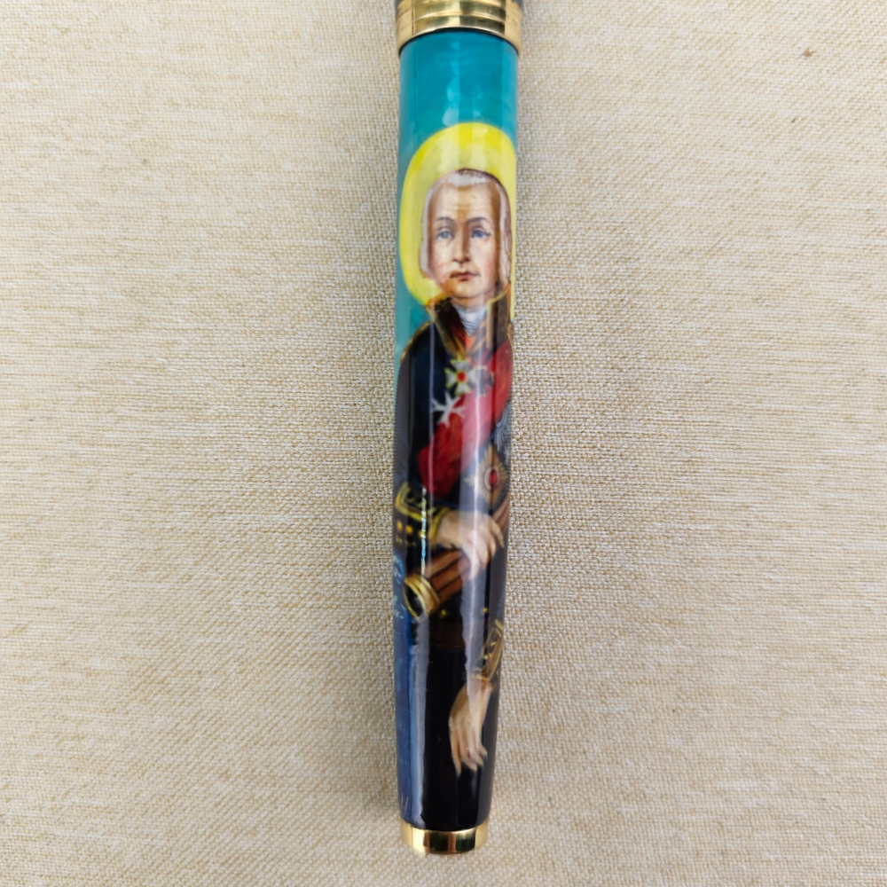 Ручка Parker с ручной росписью Палех "Адмирал Ушаков"