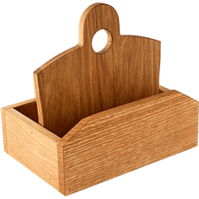 Салфетница;дуб;L=17,B=11см