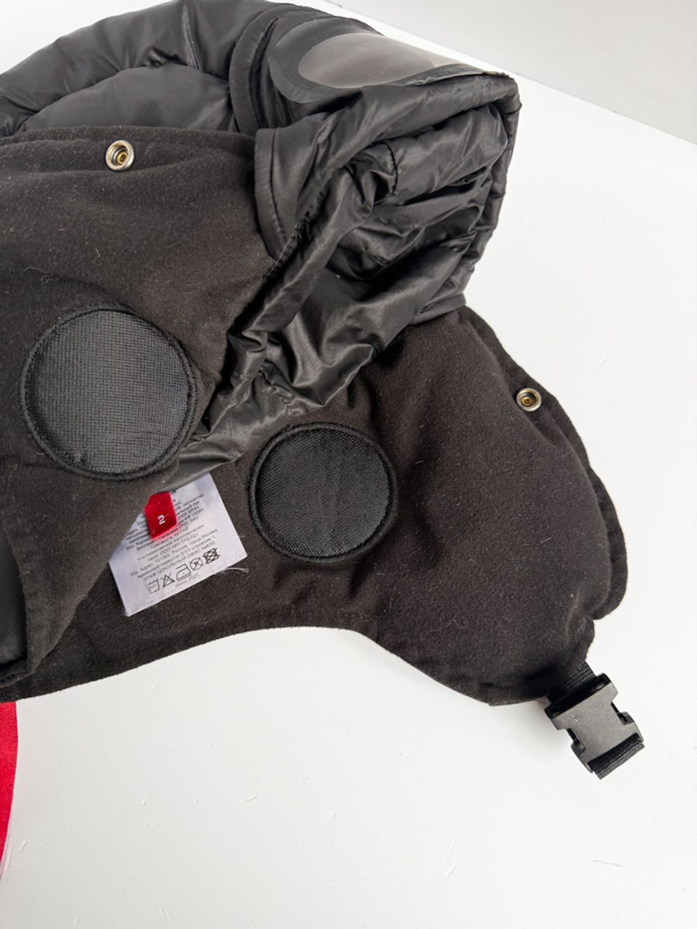 Пуховая шапка-ушанка Ai Riders, 140