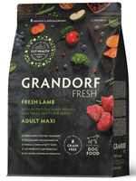Grandorf Fresh Dog potato корм сухой беззерновой для собак средних и крупных пород ягненок, батат