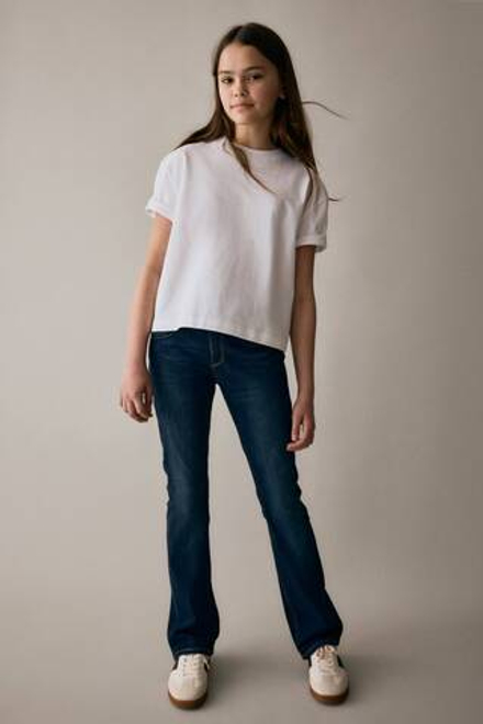 H&M Джинсы Bootcut Leg Low, темно-синий