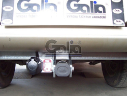 Фаркоп оцинкованный Galia M120C для Mitsubishi L200 1996-2006, 2006-2015, 2015-, Fiat Fullback 2016-(паспорт и сертификат в комплекте)(без электрики)