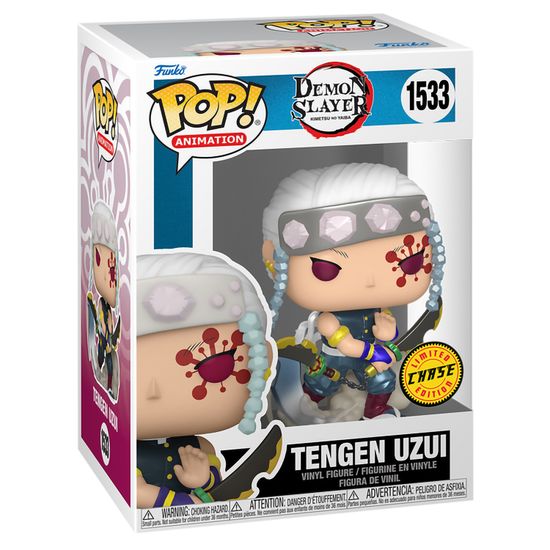 Фигурка Funko POP! Animation Demon Slayer Tengen Uzui w/(MT) Chase (1533) 75574 / Фигурка Фанко ПОП! по мотивам аниме "Истребитель демонов", Тенген Узуй (Чейз)