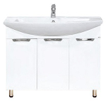 Тумба MISTY Лаванда -105 Тумба прямая c умывальником