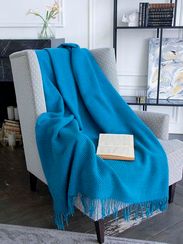 Плед GERDA 6-12 из шерсти монгольских ягнят AVINAMAS