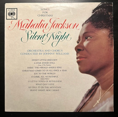 Mahalia Jackson - Silent Night - Songs For Christmas (Англия 1962г.)