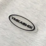 Футболка Ymkashix New City серый меланж / изумрудная