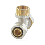 Тройник МП латунь никель обжим Дн 20х3/4"х20 НР ГОСТ 32415-2013 7014 Aquasfera 7014-02