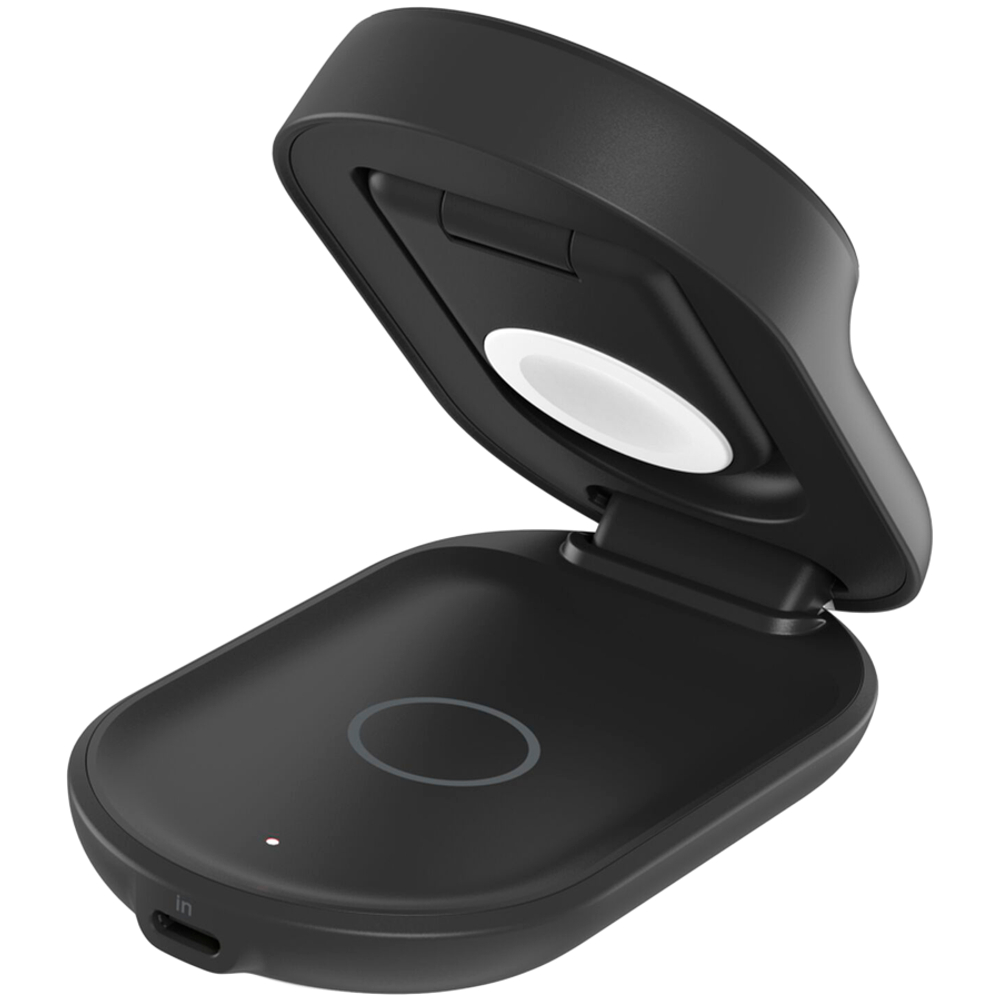 BELKIN 25w Qi2 3-IN-1 Foldable Charger, Black