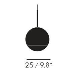 Подвесной светильник Mirror Ball 25 chrome