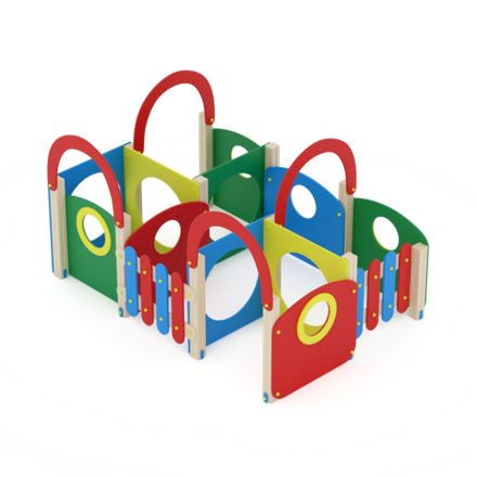 Детское игровое оборудование Лабиринт кубик ИФ 402