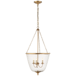 Pondview Medium Jar Lantern in Hand-Rubbed Antique Brass