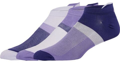 Теннисные носки Asics Lightweight Color Block Sock 3P - dusk violet