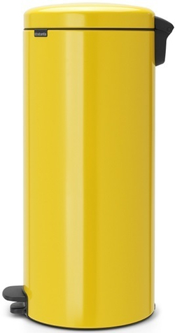 Ведро Brabantia NewIcon 30л желтая маргаритка сбоку