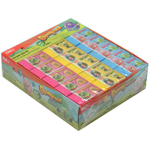 Ластик DELI "Bumpees", прямоугольный, ассорти, 40х22х12 мм