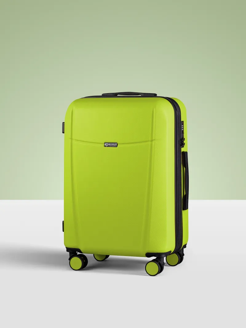 Чемодан Bonle размер М Салатовый