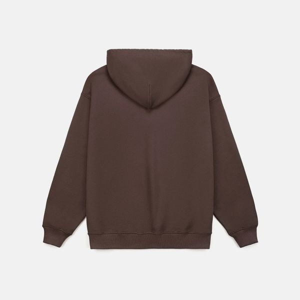 Худи «Культурный код Москвы» МГУ коричневый - фото 6