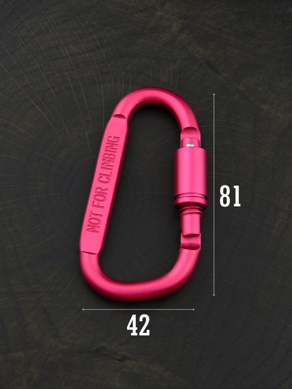 В АССОРТИМЕНТЕ - 3 карабина вспомогательных до 50 кг алюминий 81х42 мм