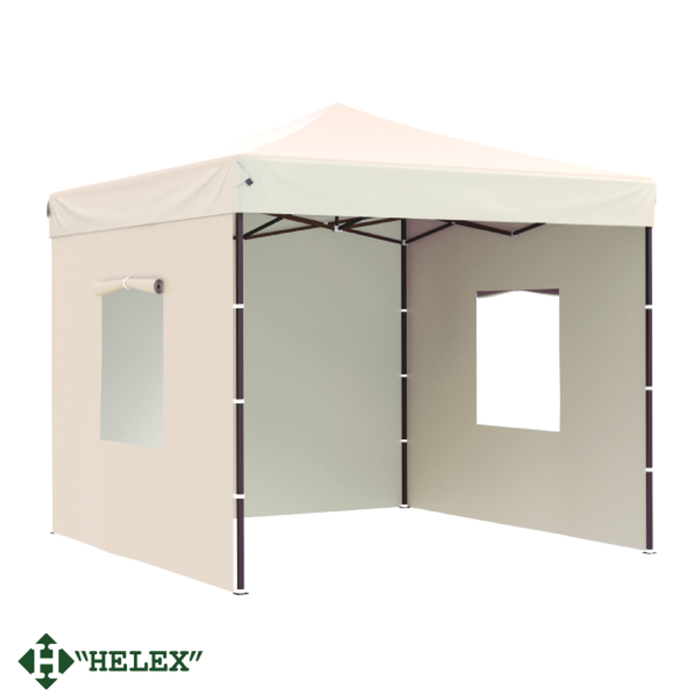 Тент-шатер Helex 3х3м полиэстер бежевый