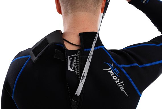 Гидрокостюм Marlin Malibu Man черно-синий 2,5 мм