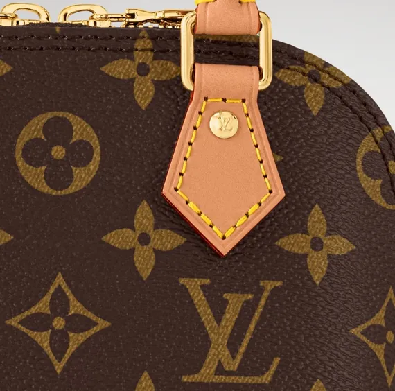 Сумка Louis Vuitton Alma коричневый