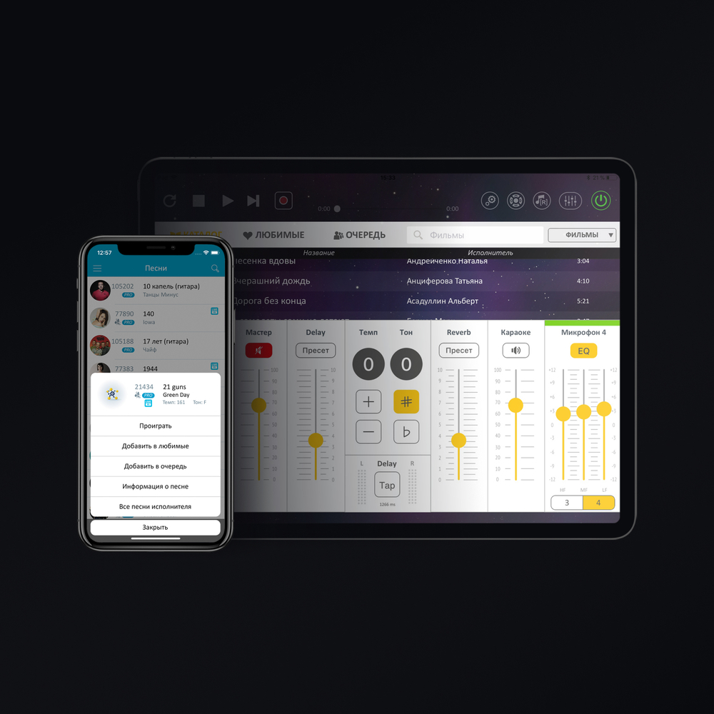 Evolution EvoBox Premium с микрофонами