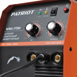 Сварочный полуавтомат PATRIOT WMA 175 M инверторный mig/mag/mma 605302150