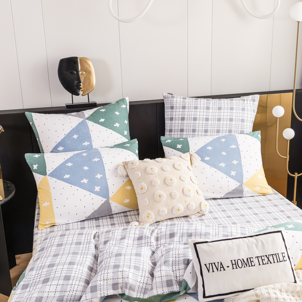 Комплект постельного белья Люкс Сатин 100% хлопок A308