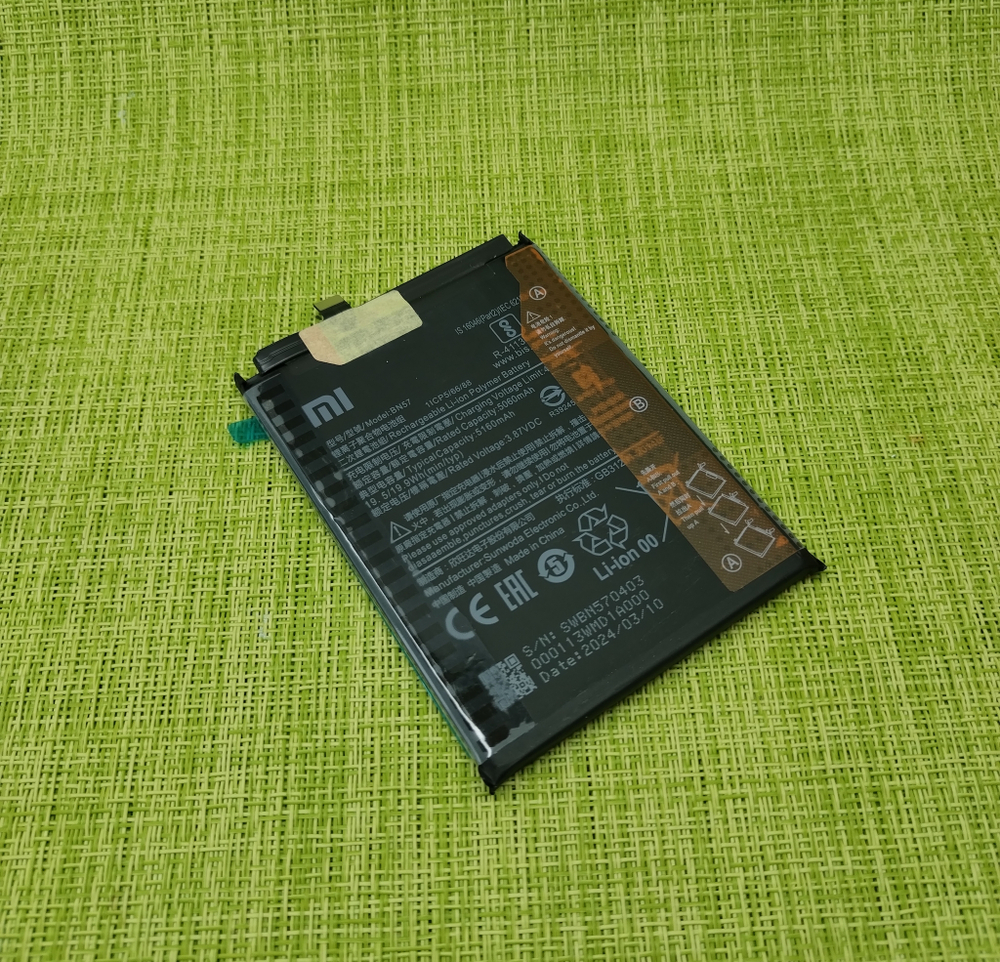 Poco X3 NFC (M2007J20CG) / Poco X3 Pro (M2102J20SG) - Аккумулятор (батарея) (BN57) (ORIG-SP)