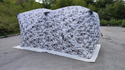 Зимняя палатка 200*400*200 3х слойная