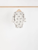 Боди с длинным рукавом для малышей Next N95-294, 5 шт., Бежевый, Серый