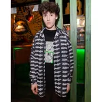 Рубашка SoWhat? Logo Флисовая Черная