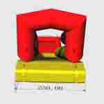 Надувная прямая водная горка для вышки (опоры) «Стрела» с бассейном, 14*2,5*5 м