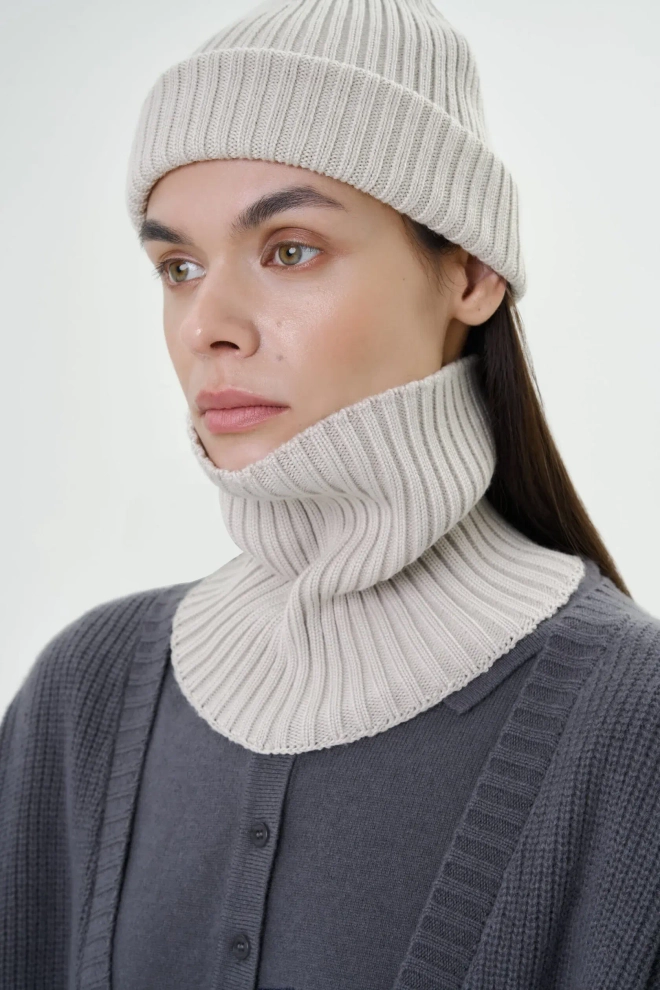 Снуд из трикотажа