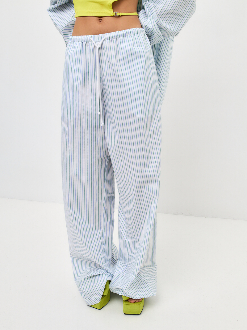 Брюки в пижамном стиле SLEPPY