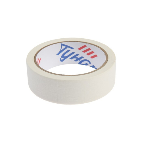 Лента малярная, ТУНДРА, 120 мкм, 30 мм × 25 м