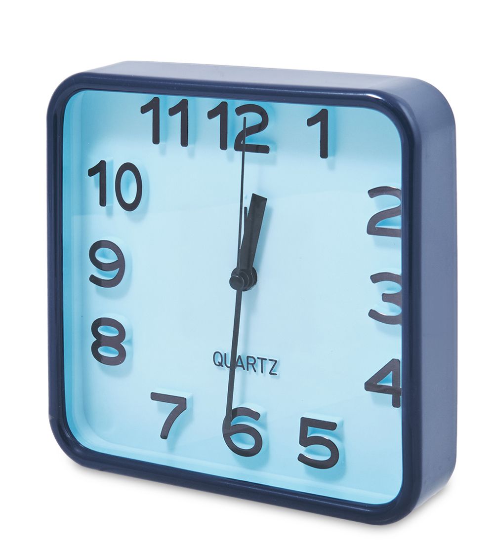 CL-60/3 Часы «Квадрат» голубой