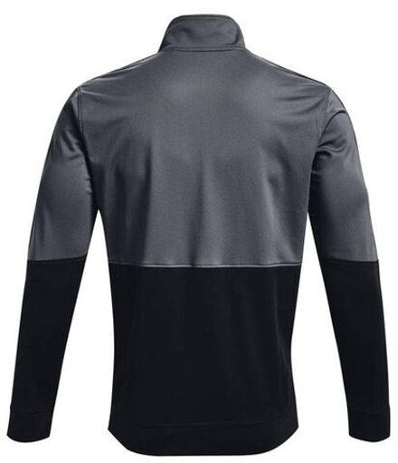 Куртка теннисная Under Armour Men's UA Pique Track Jacket - black/white